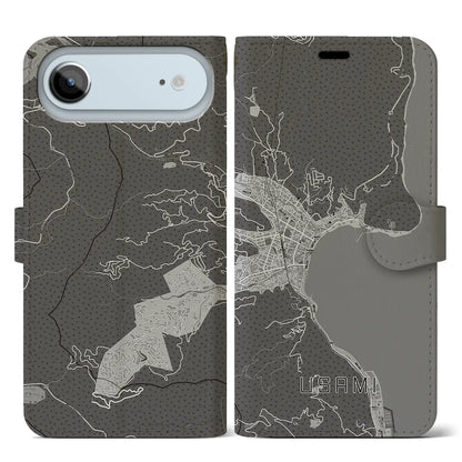 【宇佐美（静岡県）】地図柄iPhoneケース（手帳タイプ）