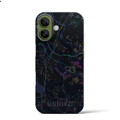 【牛久（茨城県）】地図柄iPhoneケース（バックカバータイプ）