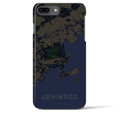 【牛窓（岡山県）】地図柄iPhoneケース（バックカバータイプ）