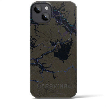 【歌志内（北海道）】地図柄iPhoneケース（バックカバータイプ）