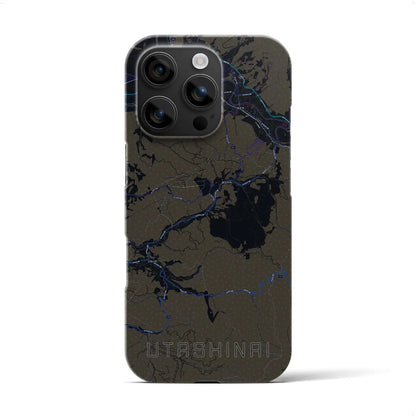 【歌志内（北海道）】地図柄iPhoneケース（バックカバータイプ）