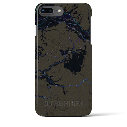 【歌志内（北海道）】地図柄iPhoneケース（バックカバータイプ）