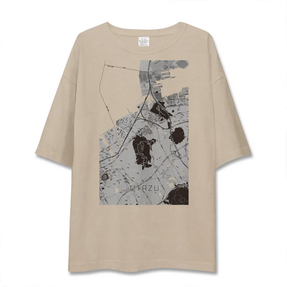 【宇多津（香川県）】地図柄ビッグシルエットTシャツ