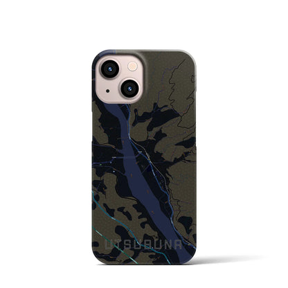 【内船（山梨県）】地図柄iPhoneケース（バックカバータイプ）