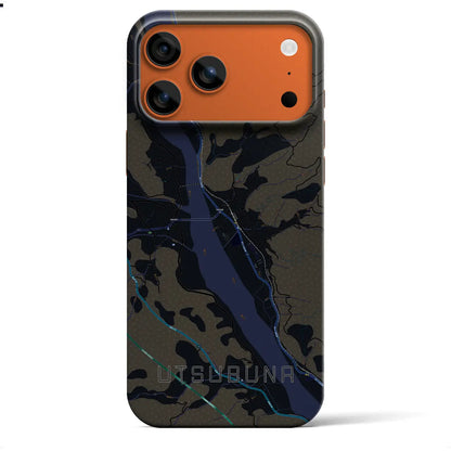 【内船（山梨県）】地図柄iPhoneケース（バックカバータイプ）