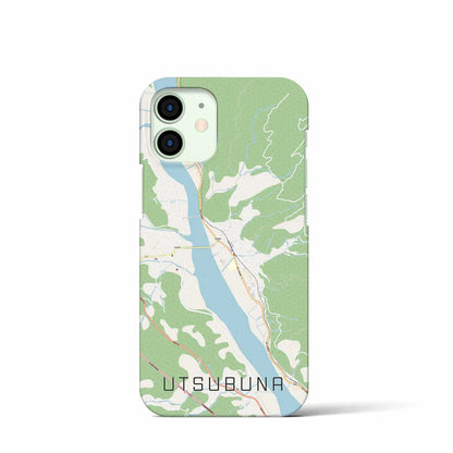 【内船（山梨県）】地図柄iPhoneケース（バックカバータイプ）