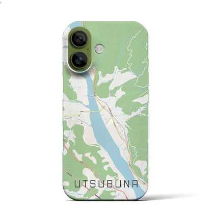 【内船（山梨県）】地図柄iPhoneケース（バックカバータイプ）