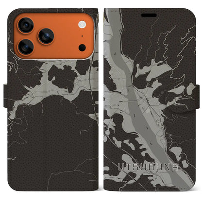 【内船（山梨県）】地図柄iPhoneケース（手帳タイプ）