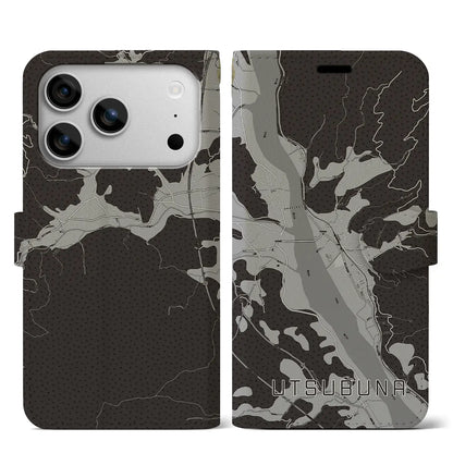 【内船（山梨県）】地図柄iPhoneケース（手帳タイプ）