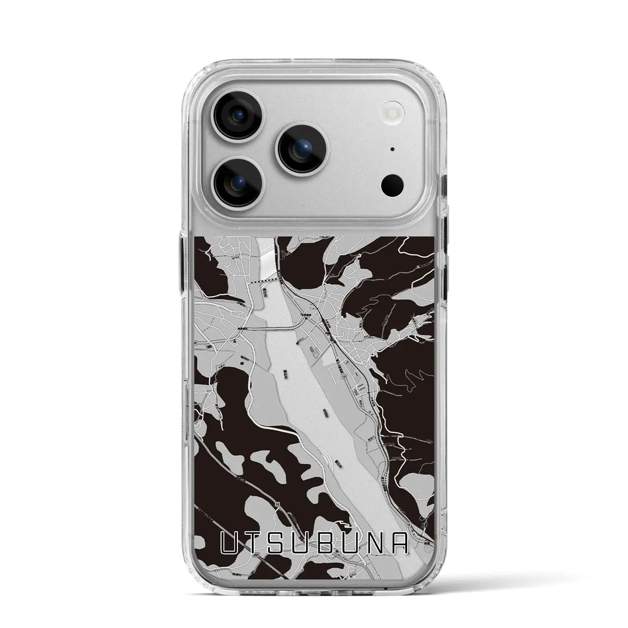 【内船（山梨県）】地図柄iPhoneケース（MagSafeタイプ）