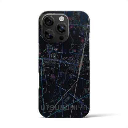 【宇都宮（栃木県）】地図柄iPhoneケース（バックカバータイプ）