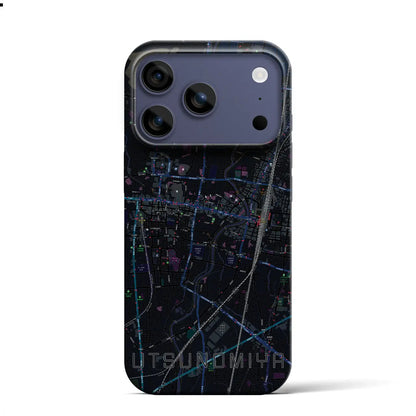 【宇都宮（栃木県）】地図柄iPhoneケース（バックカバータイプ）