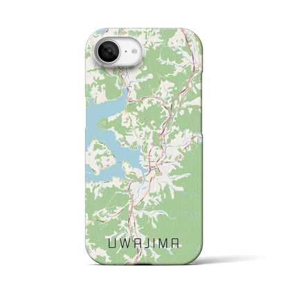 【宇和島（愛媛県）】地図柄iPhoneケース（バックカバータイプ）