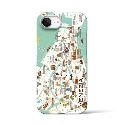 【ヴェネツィア】イラストマップiPhoneケース（バックカバータイプ）