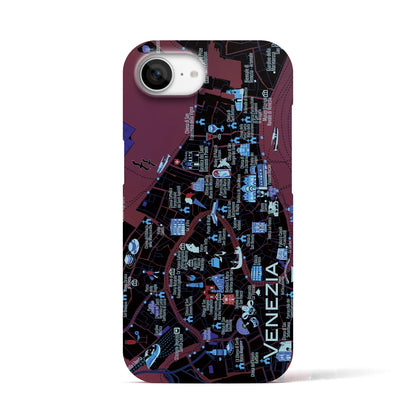 【ヴェネツィア】イラストマップiPhoneケース（バックカバータイプ）