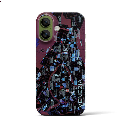 【ヴェネツィア】イラストマップiPhoneケース（バックカバータイプ）