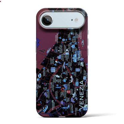 【ヴェネツィア】イラストマップiPhoneケース（バックカバータイプ）