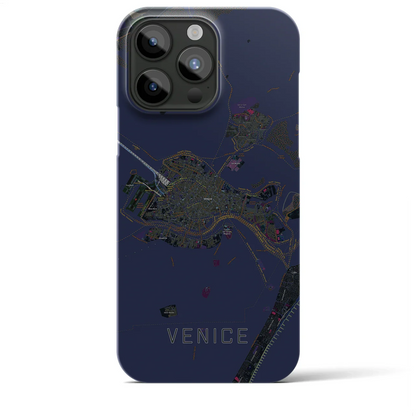 【ヴェネツィア2（イタリア）】地図柄iPhoneケース（バックカバータイプ）