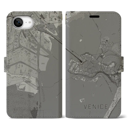 【ヴェネツィア2（イタリア）】地図柄iPhoneケース（手帳タイプ）