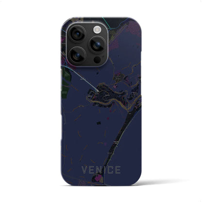 【ヴェネツィア（イタリア）】地図柄iPhoneケース（バックカバータイプ）