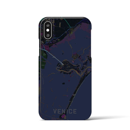 【ヴェネツィア（イタリア）】地図柄iPhoneケース（バックカバータイプ）