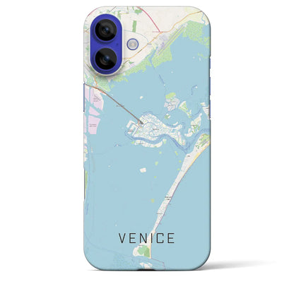 【ヴェネツィア（イタリア）】地図柄iPhoneケース（バックカバータイプ）ナチュラル・iPhone 16 Pro Max 用
