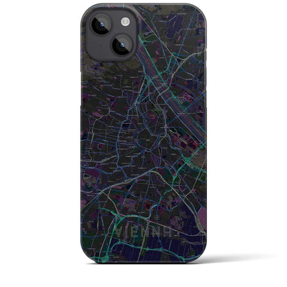 【ウィーン（オーストリア）】地図柄iPhoneケース（バックカバータイプ）