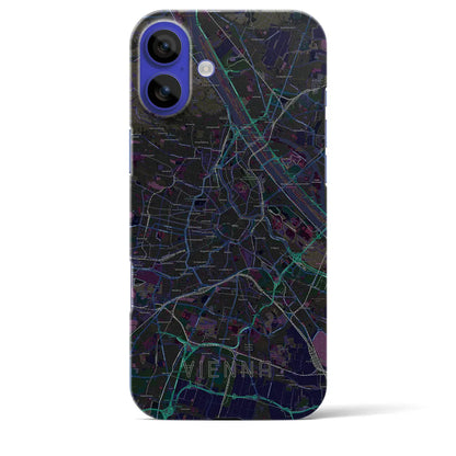 【ウィーン（オーストリア）】地図柄iPhoneケース（バックカバータイプ）