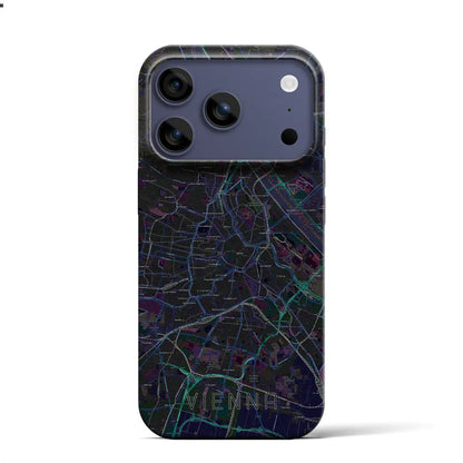 【ウィーン（オーストリア）】地図柄iPhoneケース（バックカバータイプ）