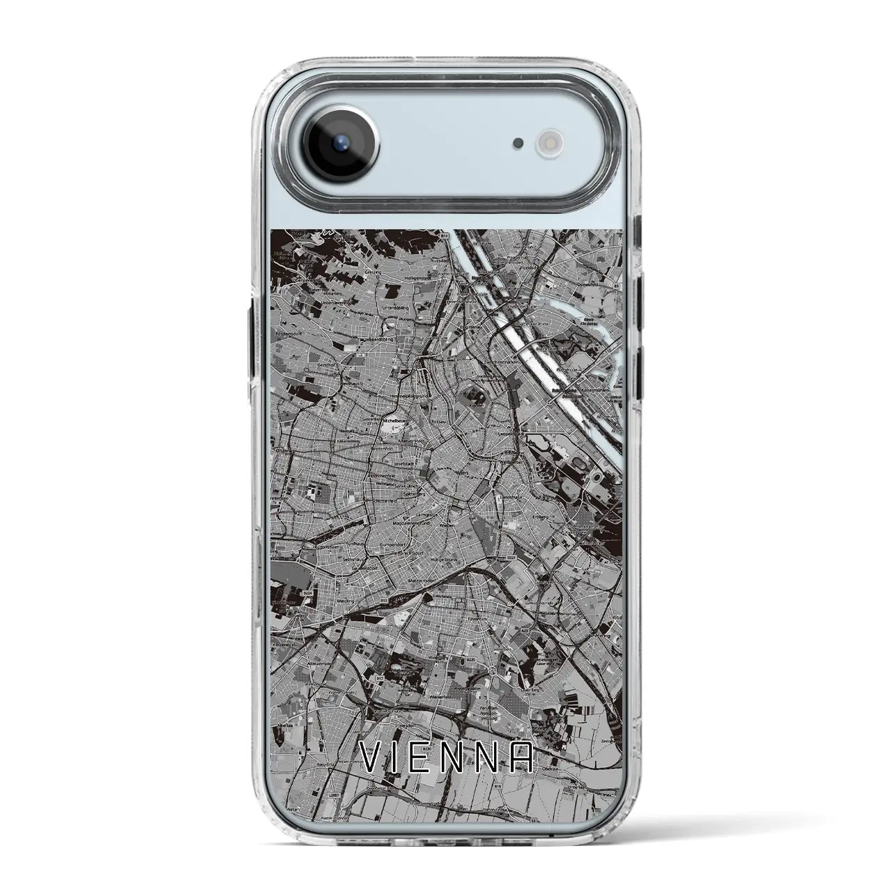 【ウィーン（オーストリア）】地図柄iPhoneケース（MagSafeタイプ）