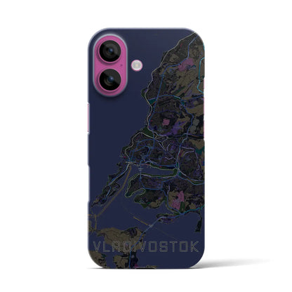 【ウラジオストク（ロシア）】地図柄iPhoneケース（バックカバータイプ）