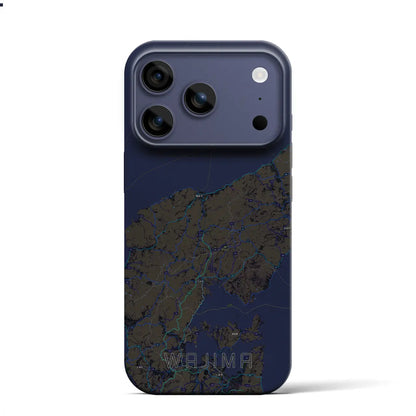 【輪島（石川県）】地図柄iPhoneケース（バックカバータイプ）