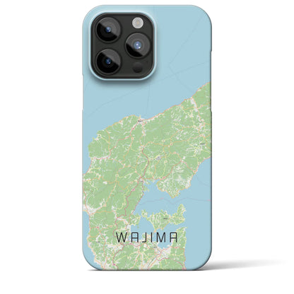 【輪島（石川県）】地図柄iPhoneケース（バックカバータイプ）