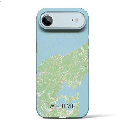 【輪島（石川県）】地図柄iPhoneケース（バックカバータイプ）