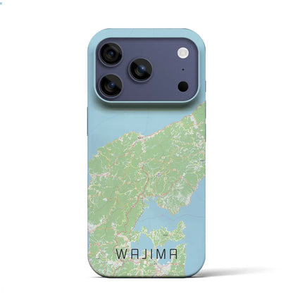 【輪島（石川県）】地図柄iPhoneケース（バックカバータイプ）