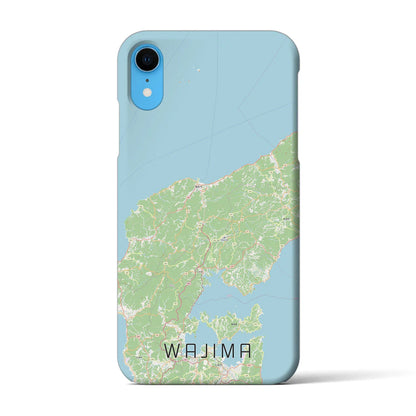 【輪島（石川県）】地図柄iPhoneケース（バックカバータイプ）