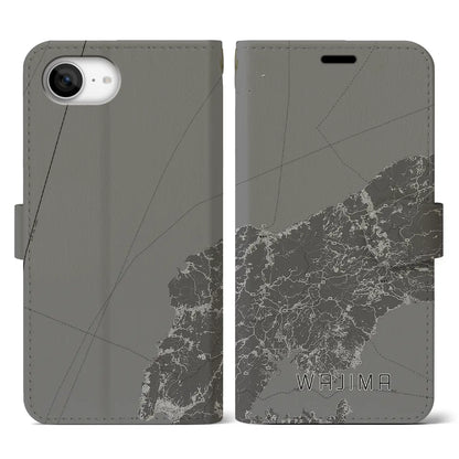 【輪島（石川県）】地図柄iPhoneケース（手帳タイプ）