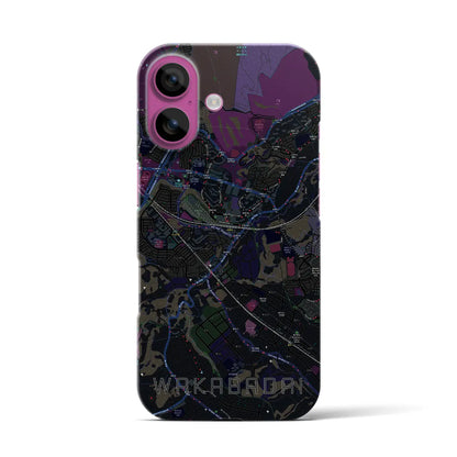 【若葉台（神奈川県）】地図柄iPhoneケース（バックカバータイプ）