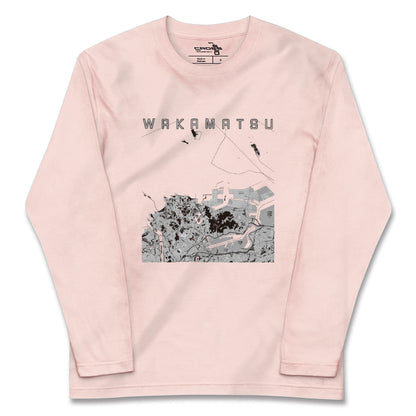 【若松（福岡県）】地図柄ロングスリーブTシャツ