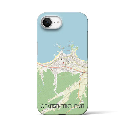 【若狭高浜（福井県）】地図柄iPhoneケース（バックカバータイプ）