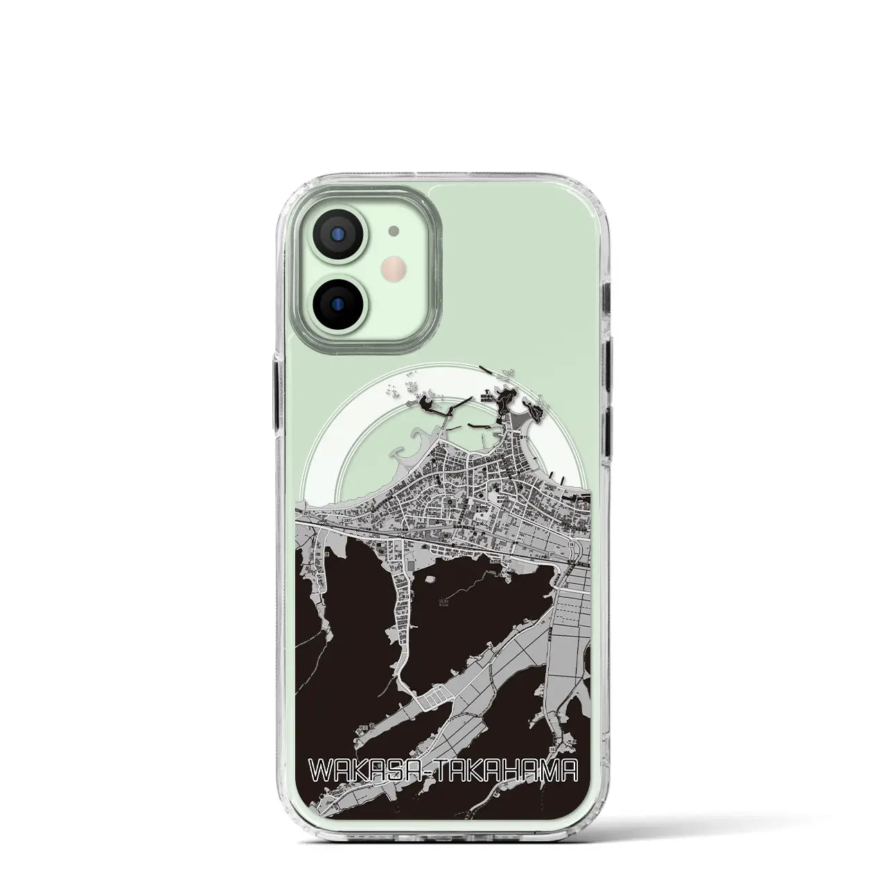 【若狭高浜（福井県）】地図柄iPhoneケース（MagSafeタイプ）