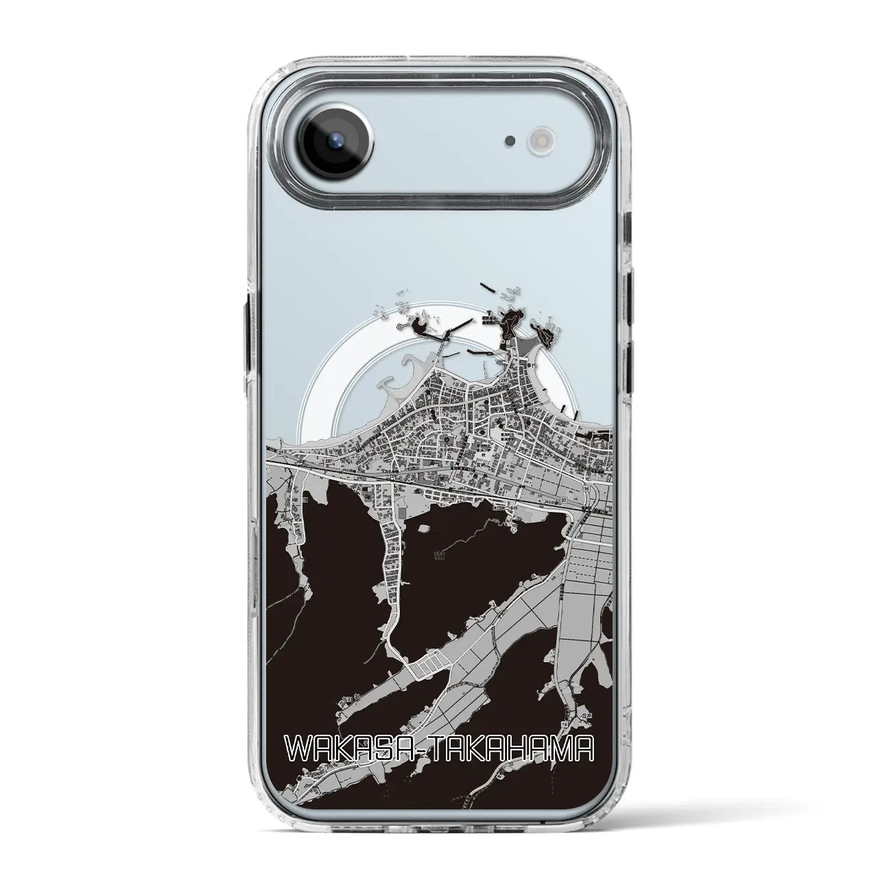 【若狭高浜（福井県）】地図柄iPhoneケース（MagSafeタイプ）