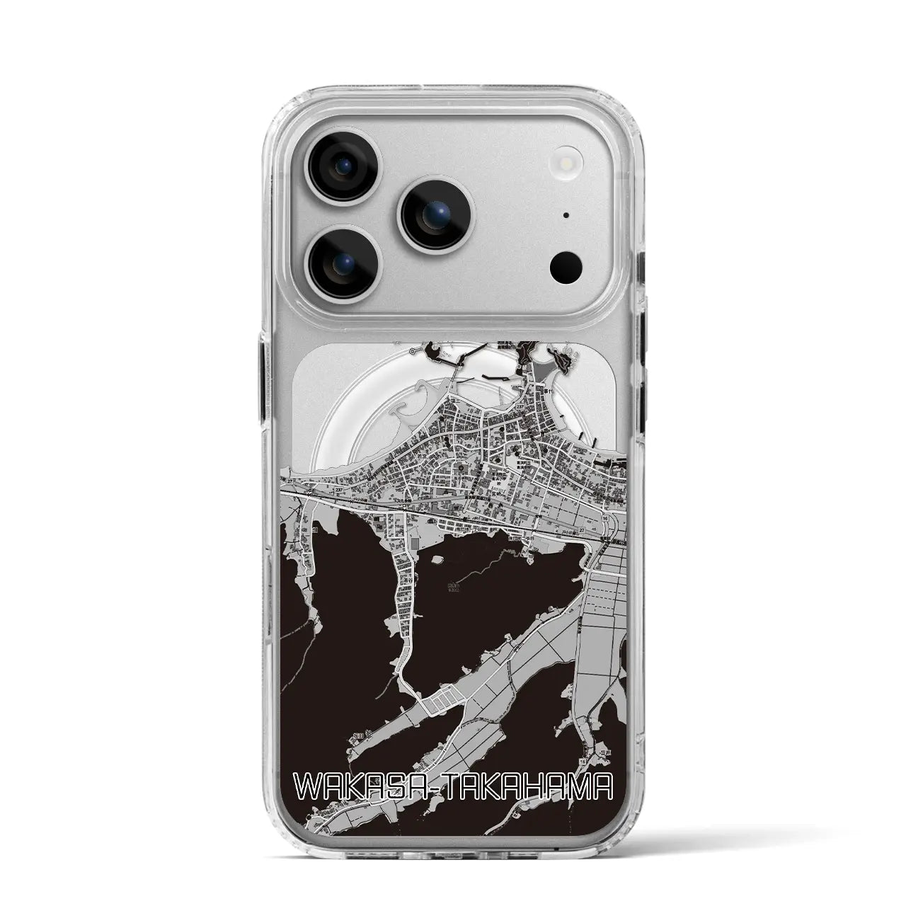 【若狭高浜（福井県）】地図柄iPhoneケース（MagSafeタイプ）