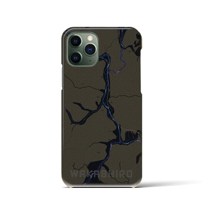 【若代（岡山県）】地図柄iPhoneケース（バックカバータイプ）