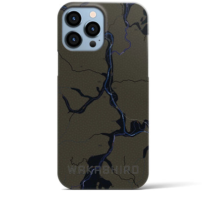 【若代（岡山県）】地図柄iPhoneケース（バックカバータイプ）