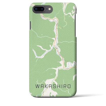 【若代（岡山県）】地図柄iPhoneケース（バックカバータイプ）