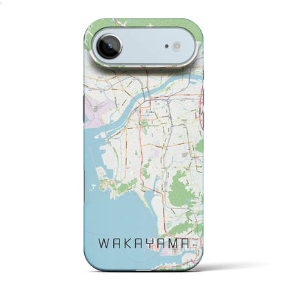 【和歌山（和歌山県）】地図柄iPhoneケース（バックカバータイプ）
