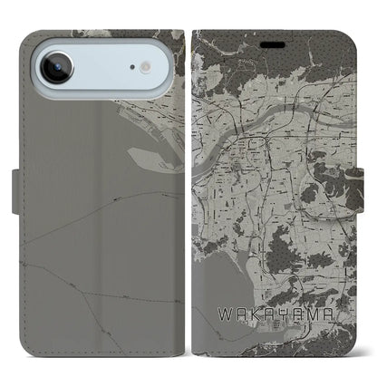 【和歌山（和歌山県）】地図柄iPhoneケース（手帳タイプ）