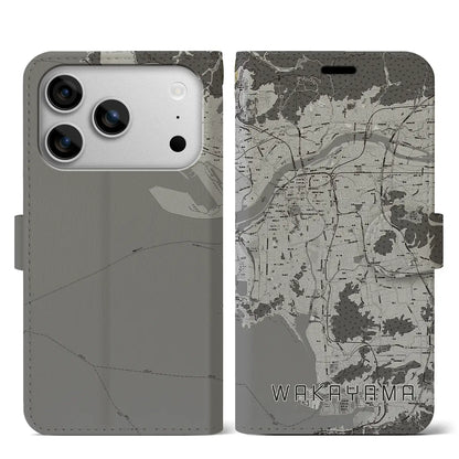 【和歌山（和歌山県）】地図柄iPhoneケース（手帳タイプ）