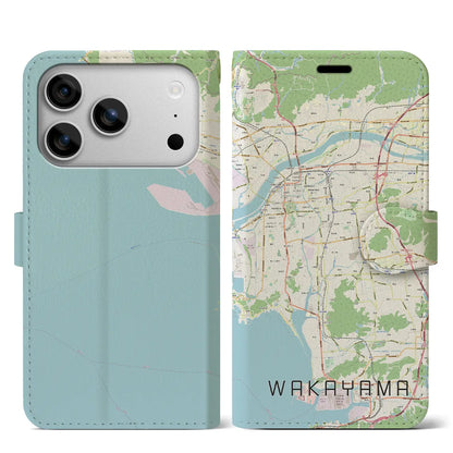 【和歌山（和歌山県）】地図柄iPhoneケース（手帳タイプ）